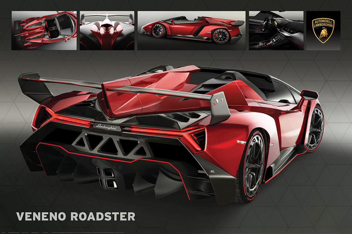 Â Lamborghini Veneno Roadster
