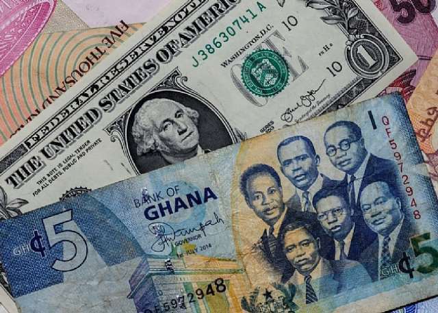 On October 30, the cedi is worth GH¢10.85 per $1.