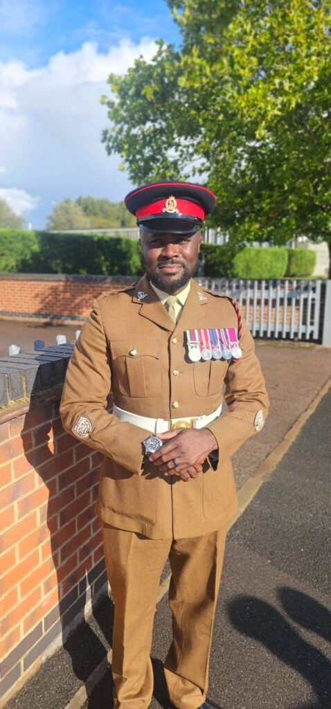 Ernest Abebe Tabi is a soldier, minister, and songwriter. "Thank You Lord" is a song of gratitude.