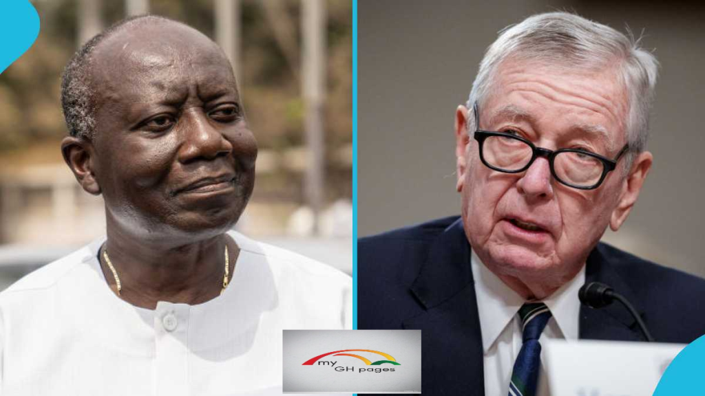 Meet John Ashcroft, the former US Attorney General who is "fighting" to prevent Ofori-Atta from being deported.