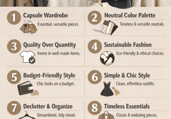 10 Fashion Minimalism Trends for a Timeless Wardrobe