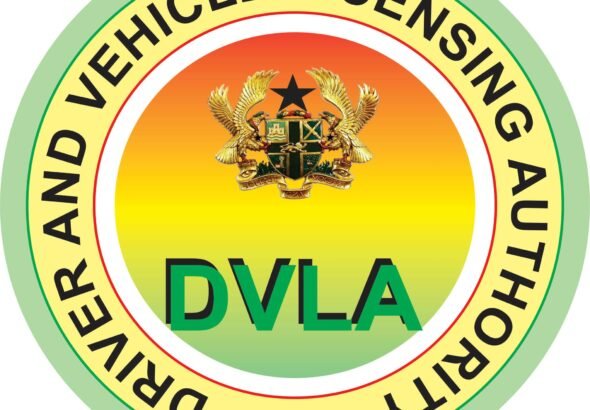 DVLA official speaking after authorities uncovered a fake DV number plate cartel in Ghana