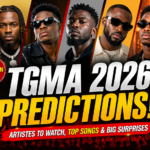 TGMA 2026 Trending Artists and Predictions featuring Ghana’s top musicians, award contenders, and viral music trends