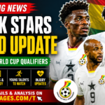 Black Stars Squad Update Ahead of World Cup Qualifiers featuring Ghana national team players and myghpages.com/t branding