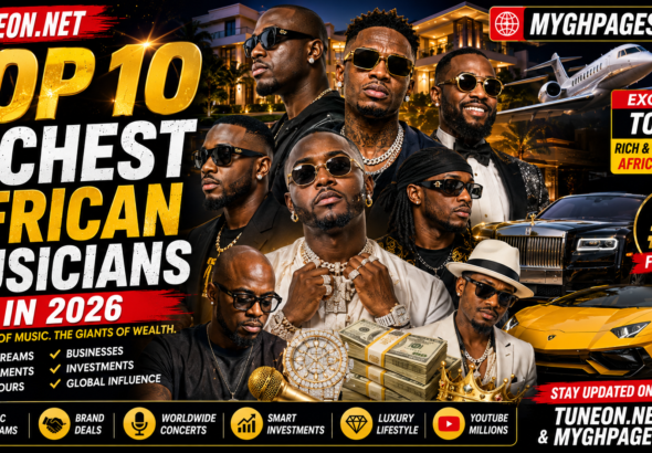Top 10 Richest African Musicians in 2026 luxury lifestyle and net worth rankings