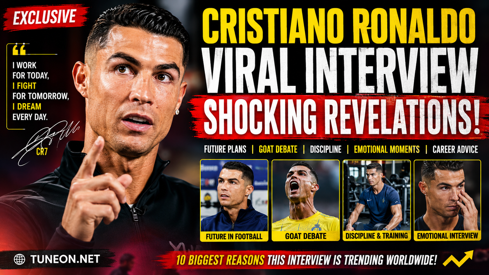 Cristiano Ronaldo’s Latest Interview Trends Online with viral football interview reactions