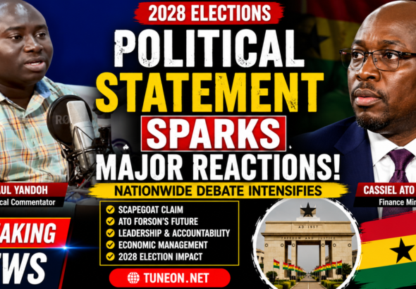 Political Statement Sparks Major Reactions over Ato Forson 2028 election comments