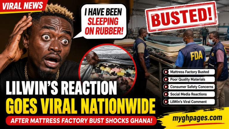 LilWin’s Reaction Goes Viral Nationwide after mattress factory controversy in Ghana