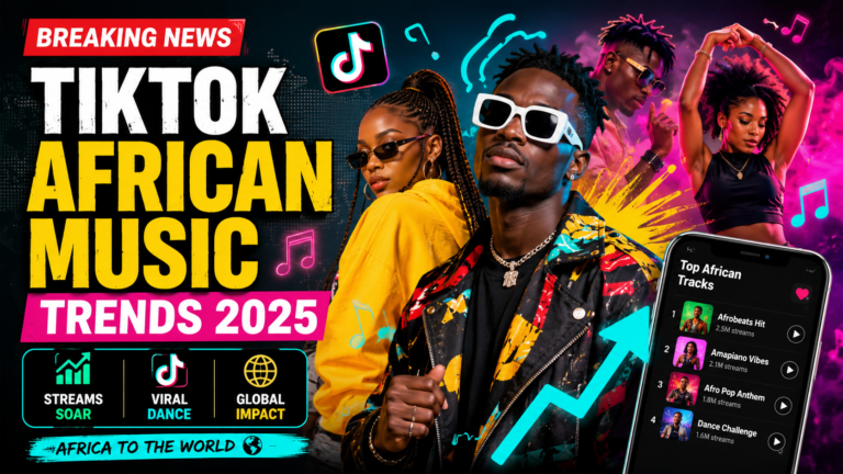 TikTok African Music trends going viral with Afrobeats and Amapiano songs worldwide