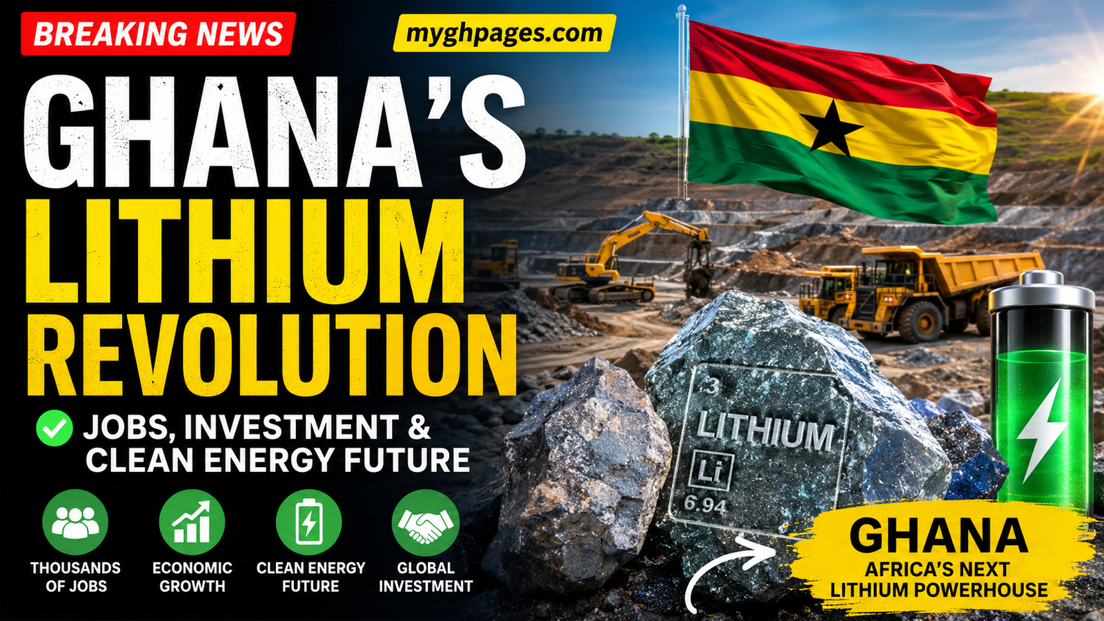 Ghana Lithium Project attracting Chinese investment and clean energy growth in 2026