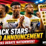 Black Stars squad announcement players Ghana football team update