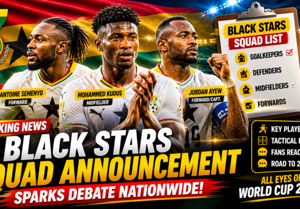 Black Stars squad announcement players Ghana football team update