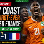 Ivory Coast Claim First-Ever Win Over France Ahead of World Cup