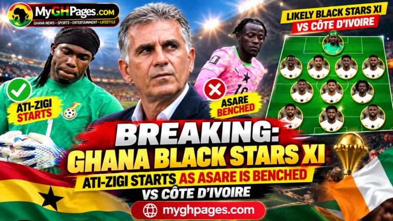 Ghana Black Stars XI vs Côte d’Ivoire