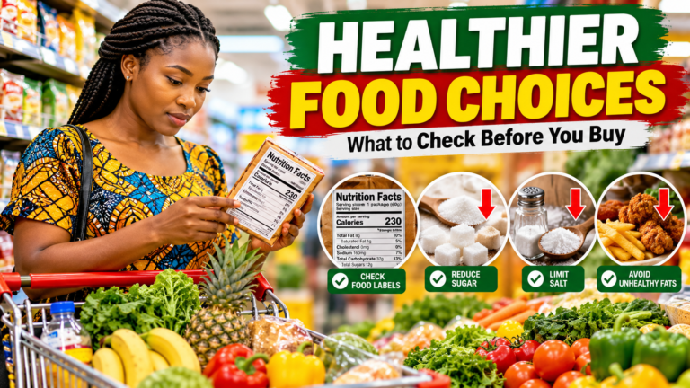 Healthy Food Choices in Ghana: Simple Ways to Read Food Labels