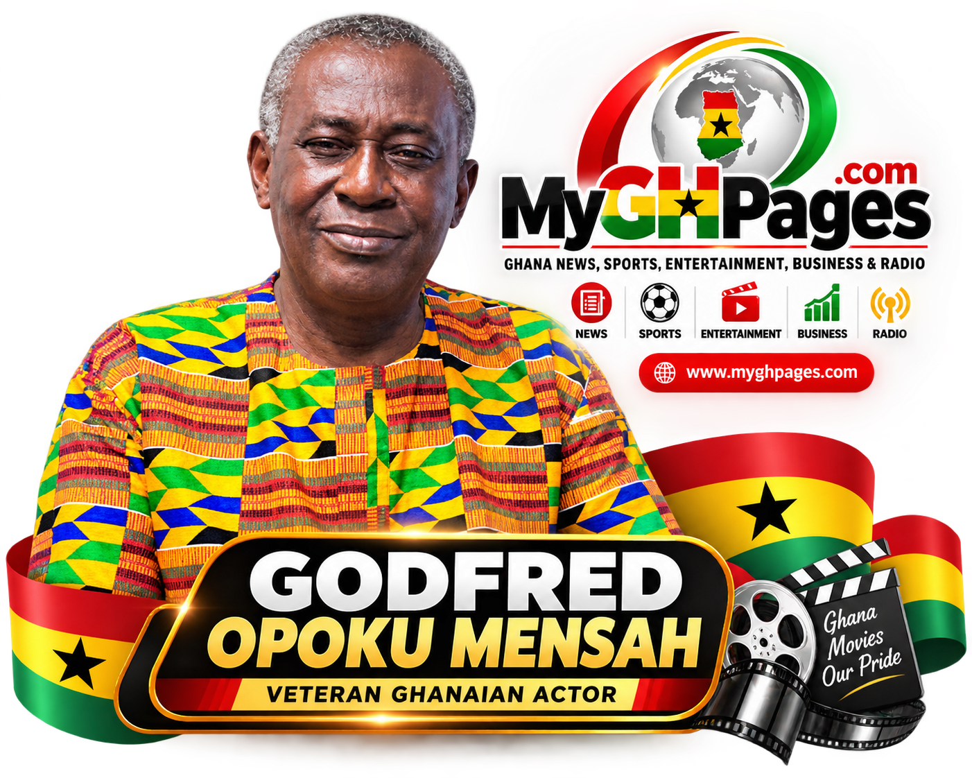 Godfred Opoku Mensah veteran Ghanaian actor