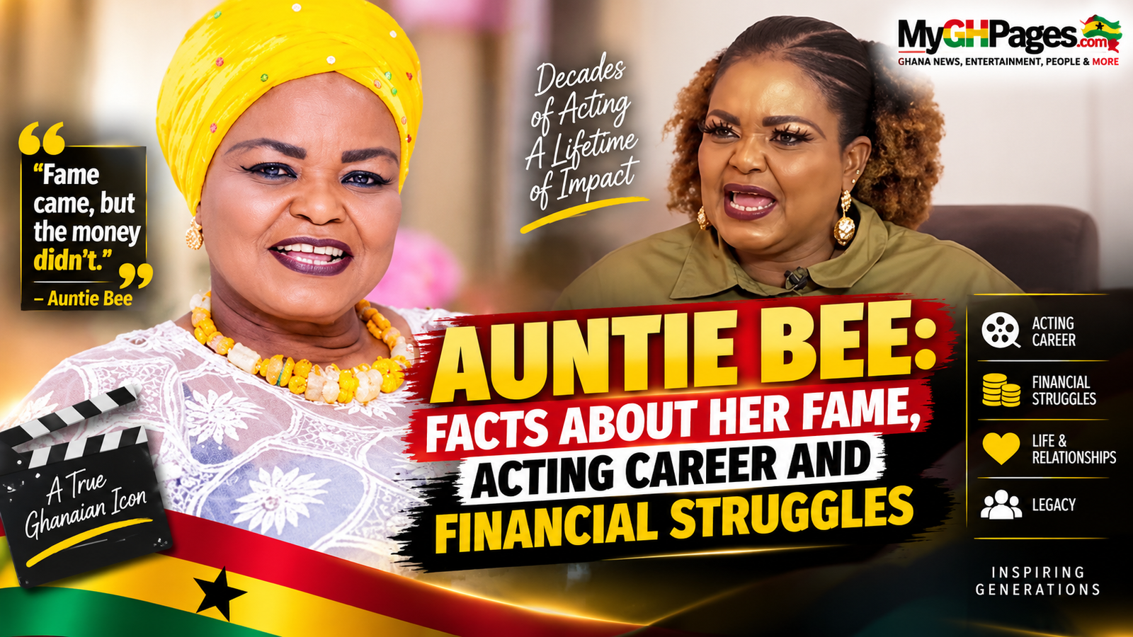 Auntie Bee Ghanaian actress