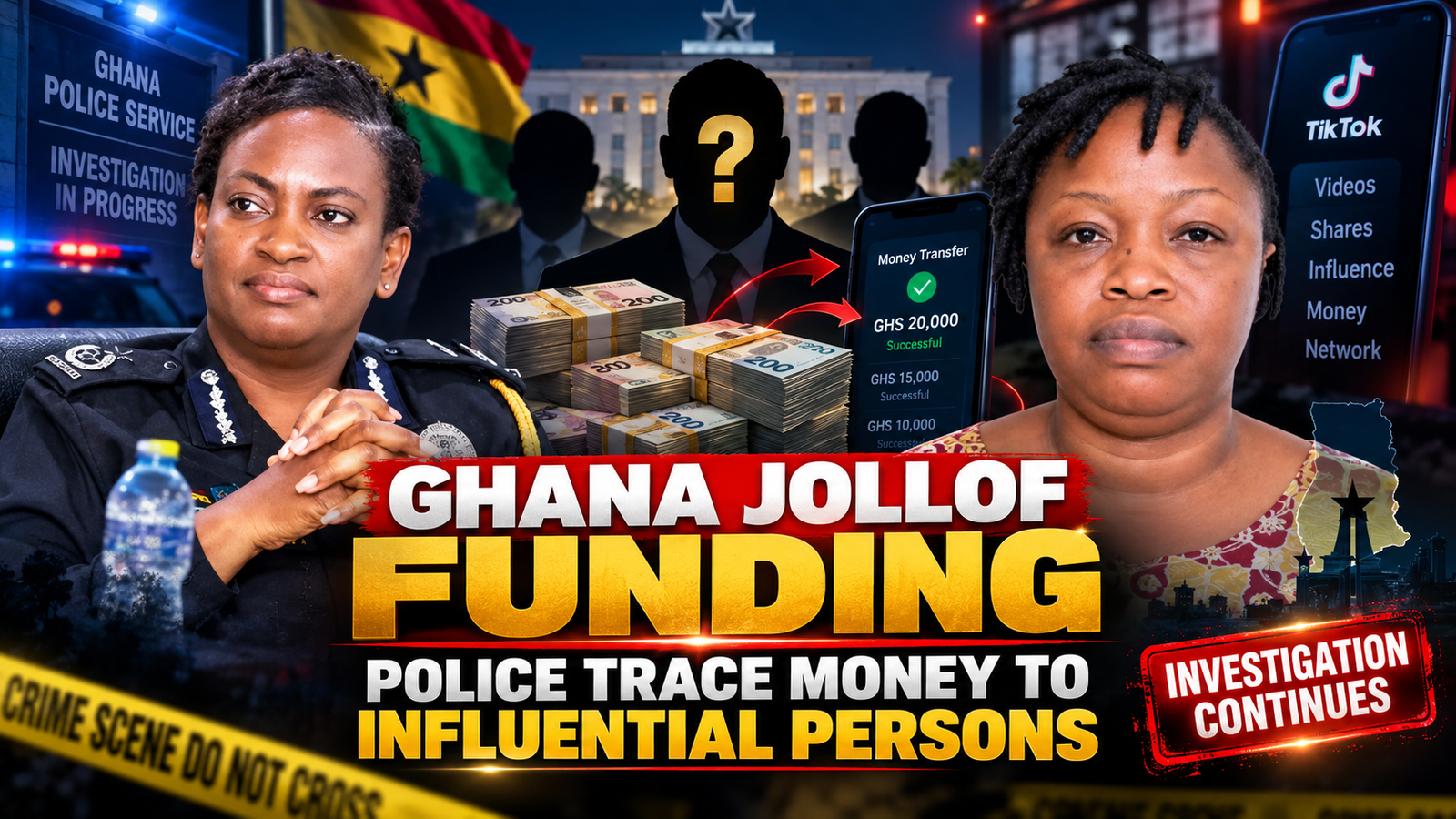 Ghana Jollof funding police investigation