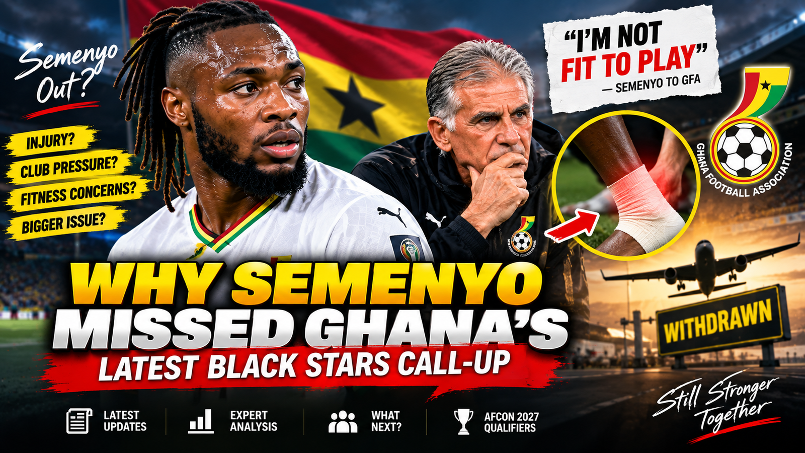 Antoine Semenyo withdrawal