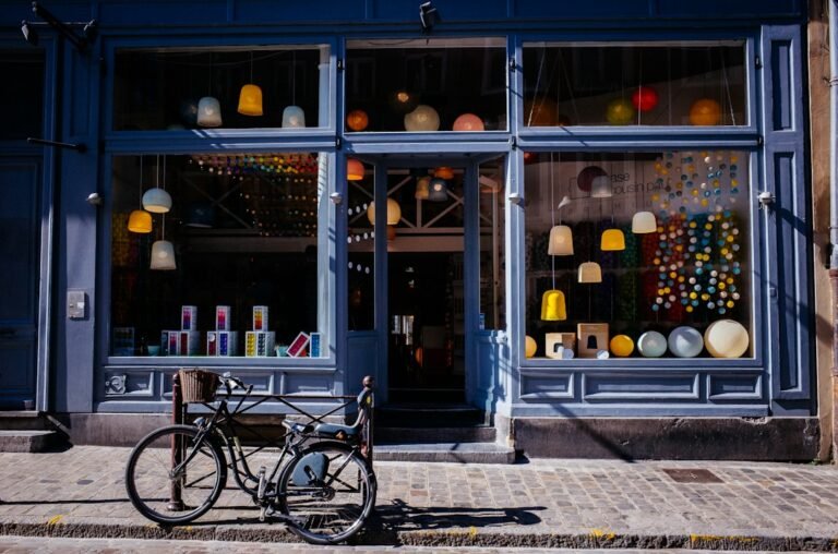 Small retail business shopfront; illustrative photograph for an article about credit access for Ghanaian SMEs