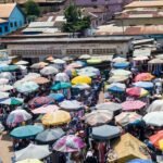A local market business in Ghana, illustrative image for the Bank of Ghana report on small-business lending