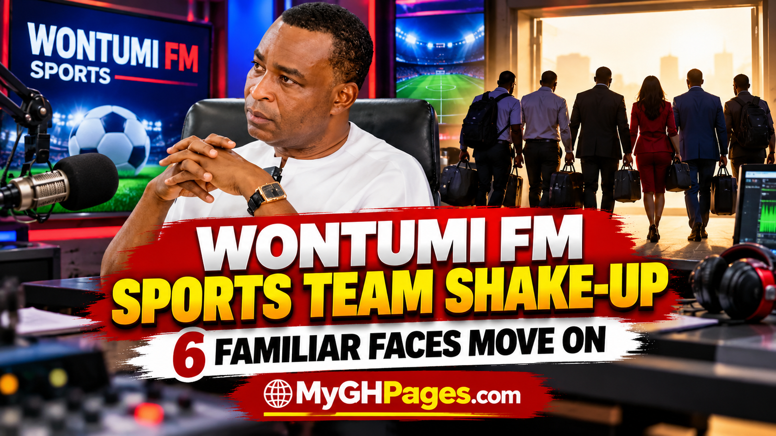 Wontumi FM sports team shake-up Wontumi FM sports team shake-up