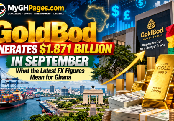 GoldBod Generates $1.871 Billion in September: What the Latest FX Figures Mean for Ghana